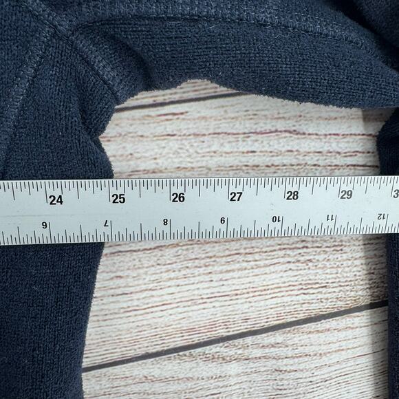 The North Face Full Zip Terry Fleece Jacket Mens XXL Navy Blue - Picture 11 of 13